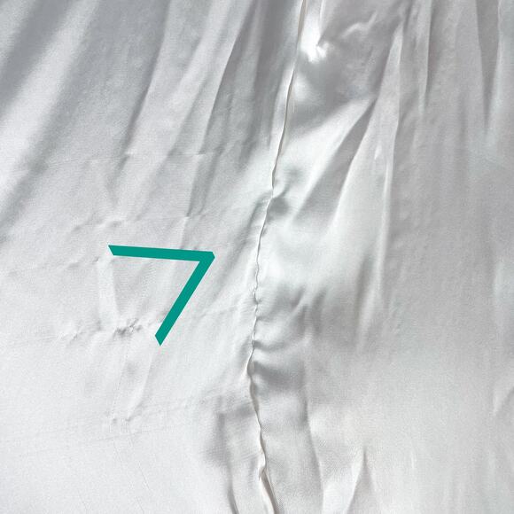 Assignment‎ Bridgette Mini Dress Pink Check Tweed Silver Trim Long Sleeve Sz S - Picture 14 of 14